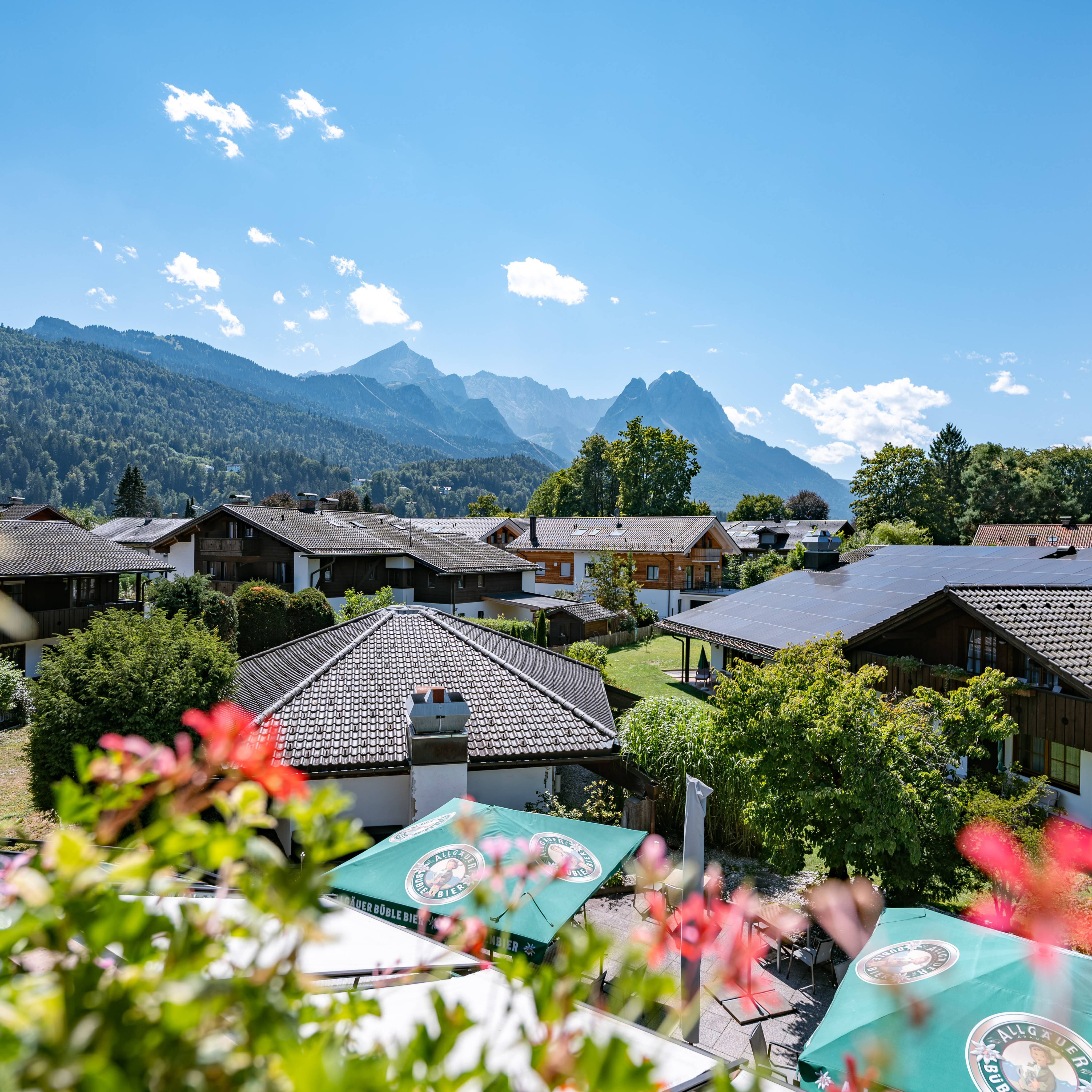 Aussicht Innenhof des LA GAP Hotels